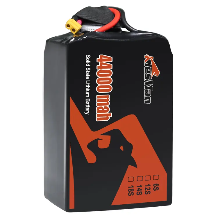 Batteria UAV lipo drone 6S 12S 14S 18S 44000mAh 54000mAh 66000mAh 78000mAh 160000mAh 280000mAh batteria drone a stato solido per uav