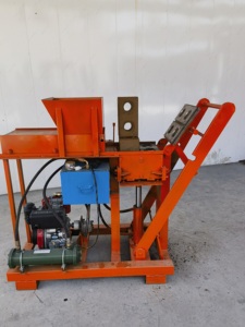 DF semplice blocco di costruzione ad incastro multifunzionale macchina per mattoni di argilla macchina per mattoni di argilla macchina per mattoni pressa idraulica - Product Image 3