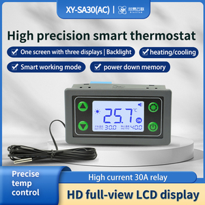Controlador de temperatura con aplicación WIFI remota de 30A, pantalla digital, controlador de temperatura inteligente COMPLETAMENTE AUTOMÁTICO CON SONDA DE XY-SA30 - Product Image 5