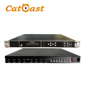 Trasmettitore ottico 24 canali HD MI H.264 di CATV che codifica a 8 supporti DVB-C codificatore del modulatore di DVB-T ATSC ISDB-T DMBT - Product Image 1