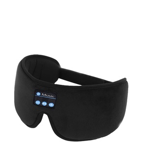 หน้ากากปิดตานอน5.3บลูทูธไร้สายพร้อมหูฟัง3D หน้ากากปิดตานอนหลับสำหรับอุปกรณ์นวดตาคล้ำๆ - Product Image 1