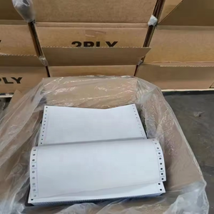 颜色CB CFB CF 48-70gsm易复印定制无碳NCR复印纸，用于计算机打印票据登记簿 - Product Image 2