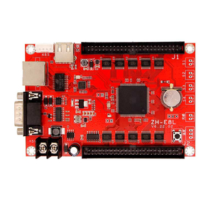 ZH-E8L LED Display scheda di controllo singolo doppio colore con porta di rete asincrona RS232 50 Pin Hub telecomando Display - Product Image 1