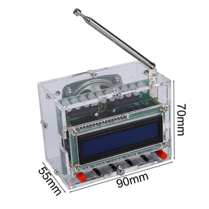 <strong>FM</strong> Radio <strong>Kits</strong> Soldering Projects DIY Electronics Digital <strong>Kit</strong> with LCD Display RDA5807 <strong>FM</strong> 87-108MHz Practice <strong>Kit</strong> Wireless Receive - Product Image 4