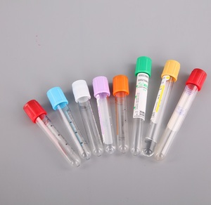 Cor roxa chapéu laboratório plástico descartável 3ml <span class=keywords><strong>EDTA</strong></span> tubo <span class=keywords><strong>K2</strong></span>/K3 amostra vácuo sangue coleta tubo - Product Image 4