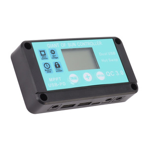 Ultra-Wide 10A-100A USB Solar laderegler mit 12V 5V LCD Display MPPT Solar laderegler - Product Image 1