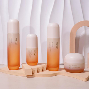 清新时尚的化妆品玻璃瓶，设计简单，价格便宜，质量好 - Product Image 1
