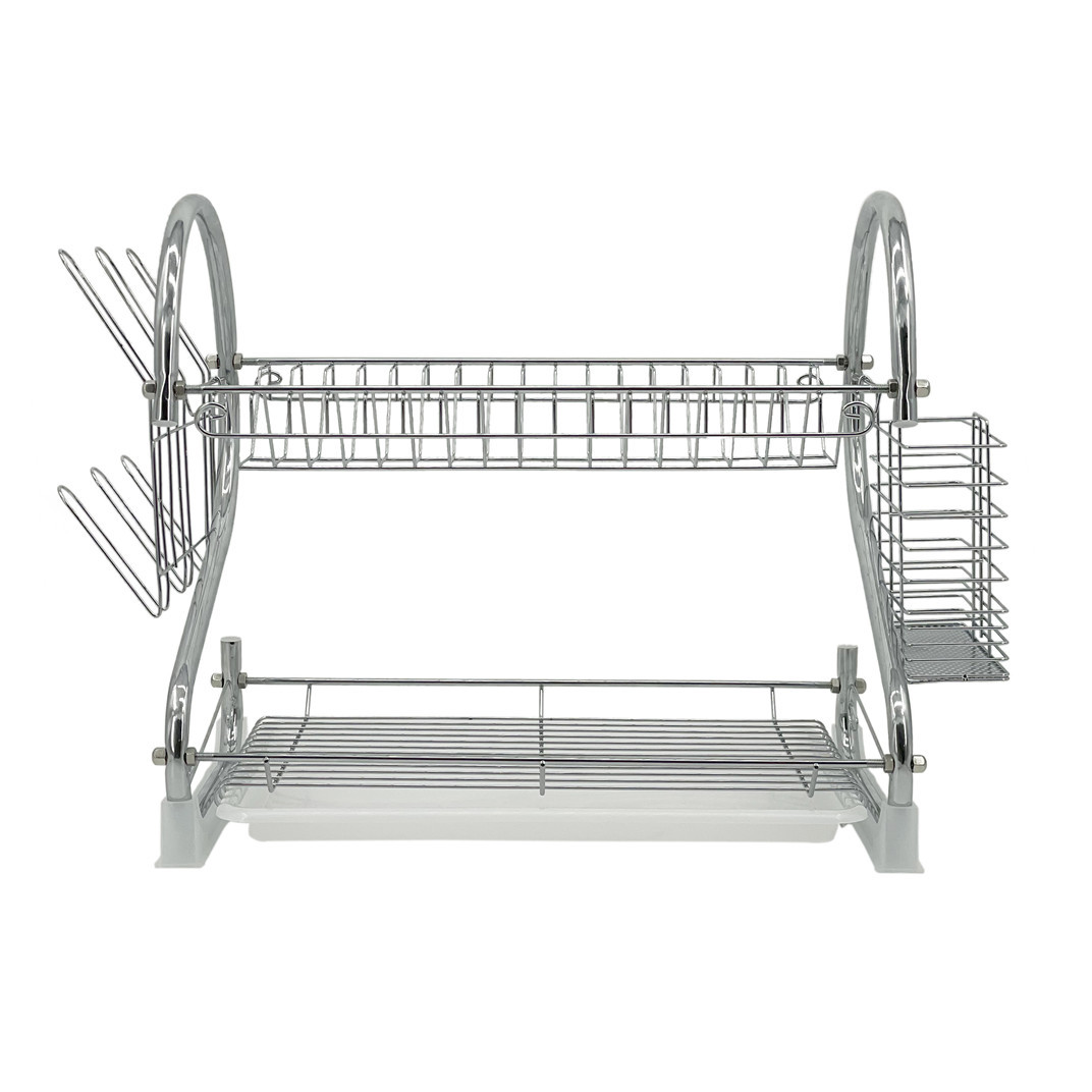 estante para platos blanco colgando
