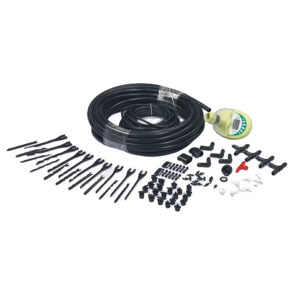 JS garden micro irrigazione a goccia kit sistema di irrigazione wi-fi set di strumenti prezzo per piante da esterno