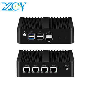 12V Mini PC Intel N100 DDR5 RAM 2.5G RJ45 I225V NIC Ethernet <strong>Network</strong> Server <strong>Computer</strong> Fanless Firewall Pfsense Soft Router - Product Image 1