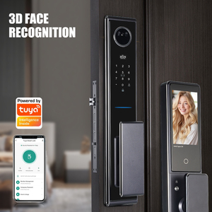 Smart serrature 2025 porta 3D faccia codice di riconoscimento delle dita NFC carta d'identità di sblocco WIFI in alluminio serratura della porta - Product Image 3