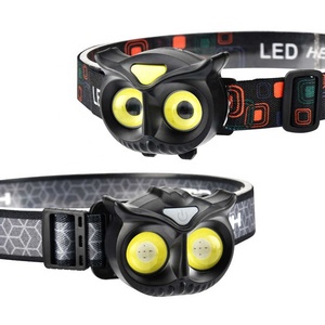 Johold cắm trại Đèn pin ngoài trời cảm biến chuyển động ánh sáng <span class=keywords><strong>LED</strong></span> sạc headtorch COB đèn pha - Product Image 2