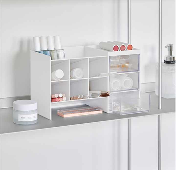 Simple Desktop Storage Box Student Desk Drawer Stationery Hand Account Office Sundries Arrangement Box Pen Container Shelving