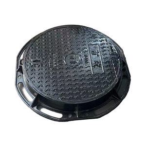 Tùy chỉnh gang Thông tư <span class=keywords><strong>manhole</strong></span> Bìa nhà máy en124d400 cống bìa cho hệ thống thoát nước & <span class=keywords><strong>manhole</strong></span> ứng dụng - Product Image 2