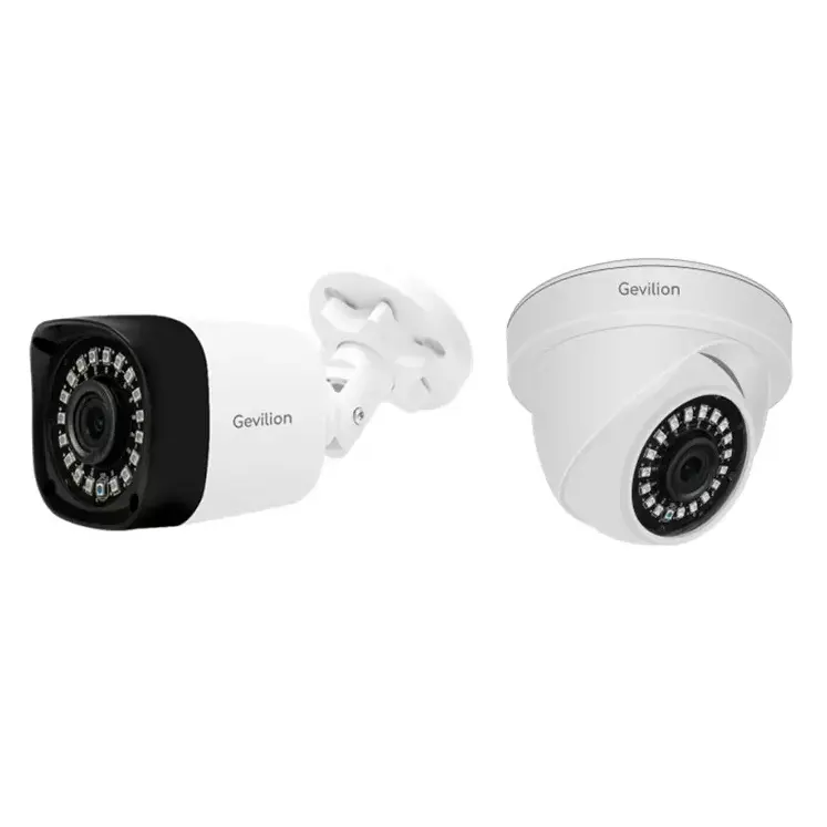 Caméra de sécurité domestique, dôme en plastique, balle de Surveillance extérieure 4 en 1 AHD CVI TVI CVBS 2mp 5mp caméra de vidéosurveillance analogique HD