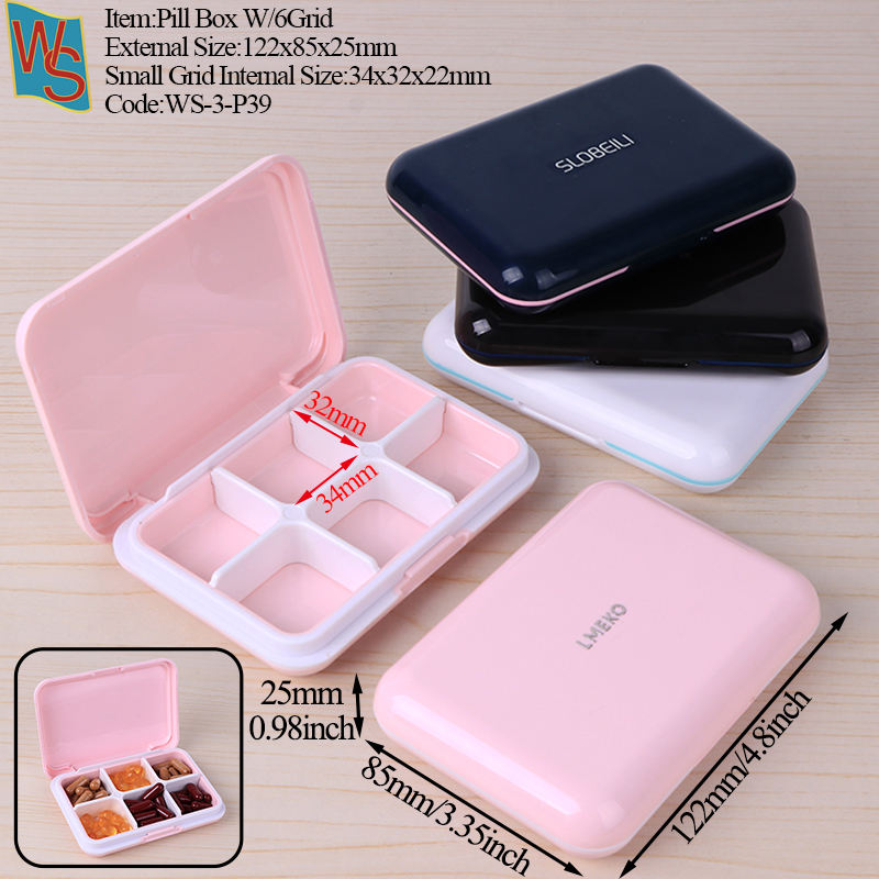 Pill Box 6 Grid