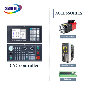 Controlador de centro de mecanizado de fresado CNC para soporte de centro de máquina Sistema absoluto Escala lineal y función ATC Macro PLC - Product Image 5