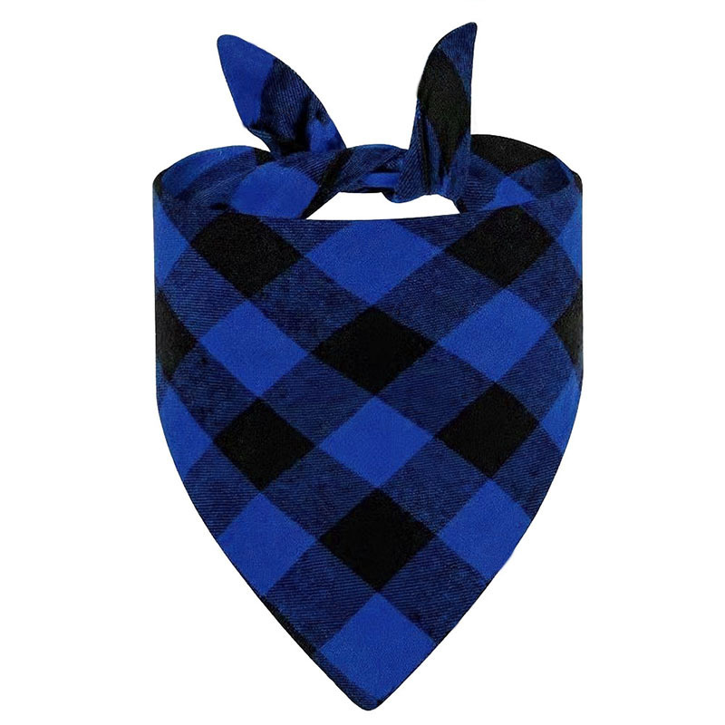 Plaid bleu