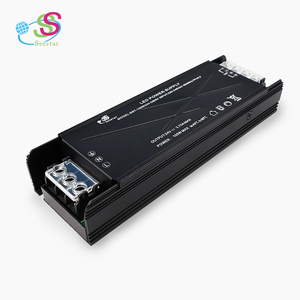 24V 400W Voltaje constante Atenuación aislada Controlador LED OVP OCP OLP OTP SCP Protecciones 230V Entrada 3A Salida dual 60Hz Frecuencia