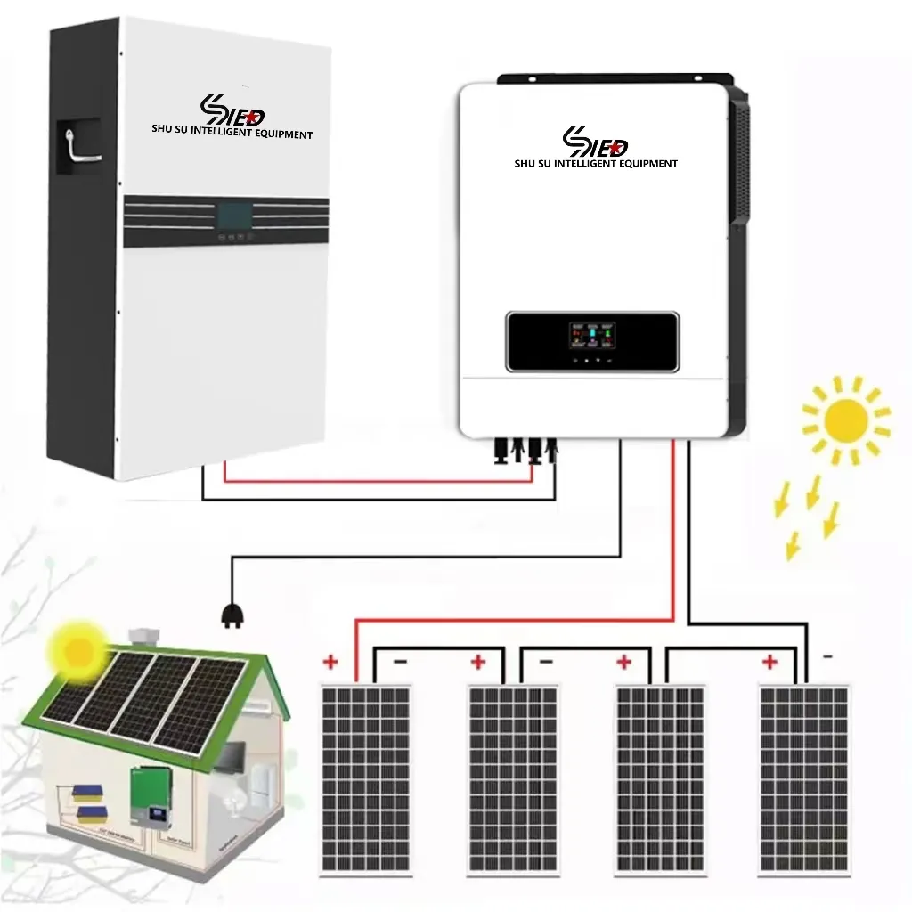 Солнечная энергетическая система фотоэлектрическая энергетическая система солнечное энергетическое решение и электроснабжение для хранения домашних и бытовых ферм.