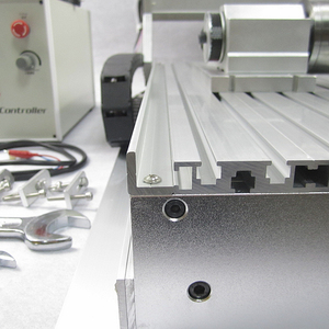 LY CNC6040Zルーター彫刻ドリルおよびフライス盤3軸4軸2.2KWVFD金属木工用水冷スピンドル - Product Image 6