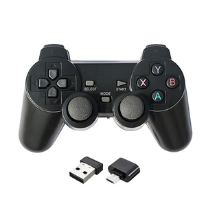 PS2/PS3ビデオゲームコンソール用D2.4GhzワイヤレスゲームパッドUSBゲームコントローラージョイスティックAndroidTVBOX電話