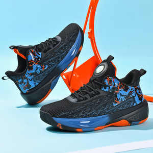 Giày chạy bộ nam ngoại cỡ xuyên biên giới Giày đế mềm lưới thoáng khí chống trượt cho học sinh trung học giày rộng chân béo - Product Image 6