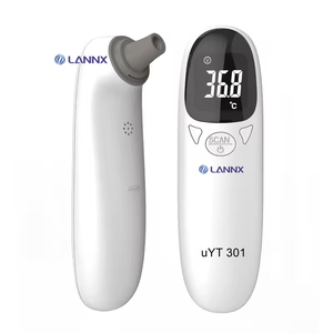 Lannx Uyt 301 <span class=keywords><strong>Mini</strong></span> Digitale Contactloze Infrarood Oorthermometer Klinische Koorts Digitale Temperatuurmeting Pistool Termometro - Product Image 2