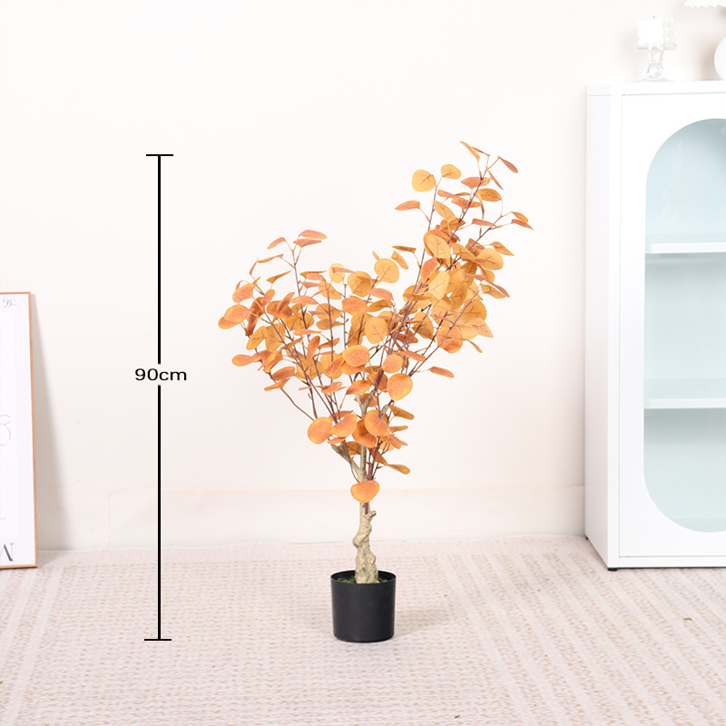 Arbre à argent couleurs d'automne - 90 cm