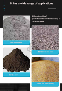Tuğla yapma makinesi için 350/500/750L beton elektrikli mikser için Mini dizel tava beton karıştırıcı - Product Image 5