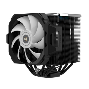 הביצועים הטובים ביותר alseye argb קר אוויר קריר am5 lga 1700 עם אלומיניום אלומיניום עבור pwm pp קריר יותר 6 צינור חום cpu קריר יותר