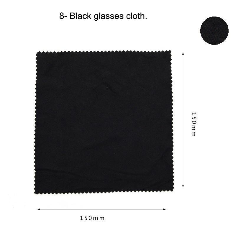 Paño negro para gafas
