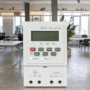 LVMA AC220V Mini Digitaler Timer Elektrischer Schalter Din Rail Programmier bar KG316T 10A 25A 30A 63A Abnehmbarer Batterie zeit schalter - Product Image 5
