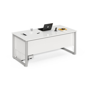 Top Hersteller Günstige Custom White Control Panel Umwelt freundlicher Präsident Executive Desk Manager Desk