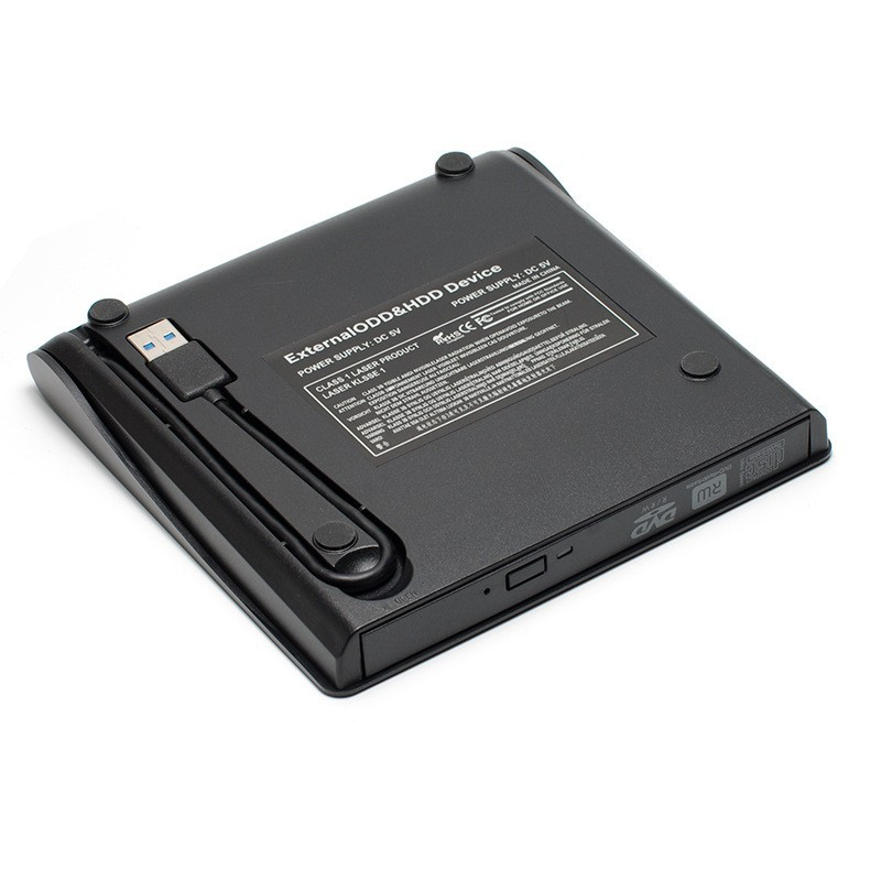 Black 12.7mm USB3.0 DVD