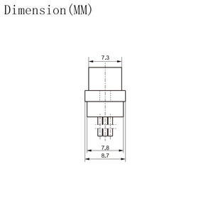 FRMDM-51S <span class=keywords><strong>m</strong></span>ühürlü minyatür dikdörtgen düz çıkış 51 Pins 3A <span class=keywords><strong>Jack</strong></span> sıkma konektörü
