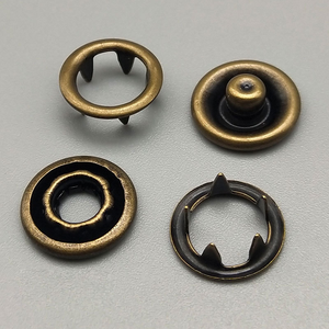 Kot Garm için çıt çıt Strass göbek piercingi Prong özel Metal baskı düğme - Product Image 6