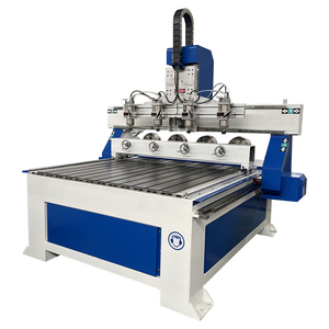 1325 4th Axis 3D Multi Heads 4 Axis Wood Cnc Router con torno giratorio Cnc Router - Product Image 2