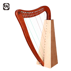 Ücretsiz çanta ile 2024 yeni Walter klasik 15 dize arp, Mini arp, katı ahşap lir arp dize arp - Product Image 1