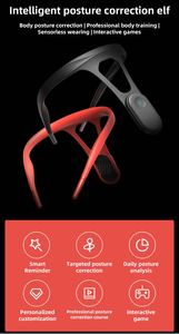 Korektor Postur Pelatihan Pintar Nyaman Sensor Cerdas Tali Dapat Disesuaikan Dukungan Punggung - Product Image 2