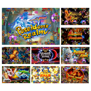 Münz betriebene Poseidons Realm Vgame Videospiel software Fish Tischs piel maschine - Product Image 3