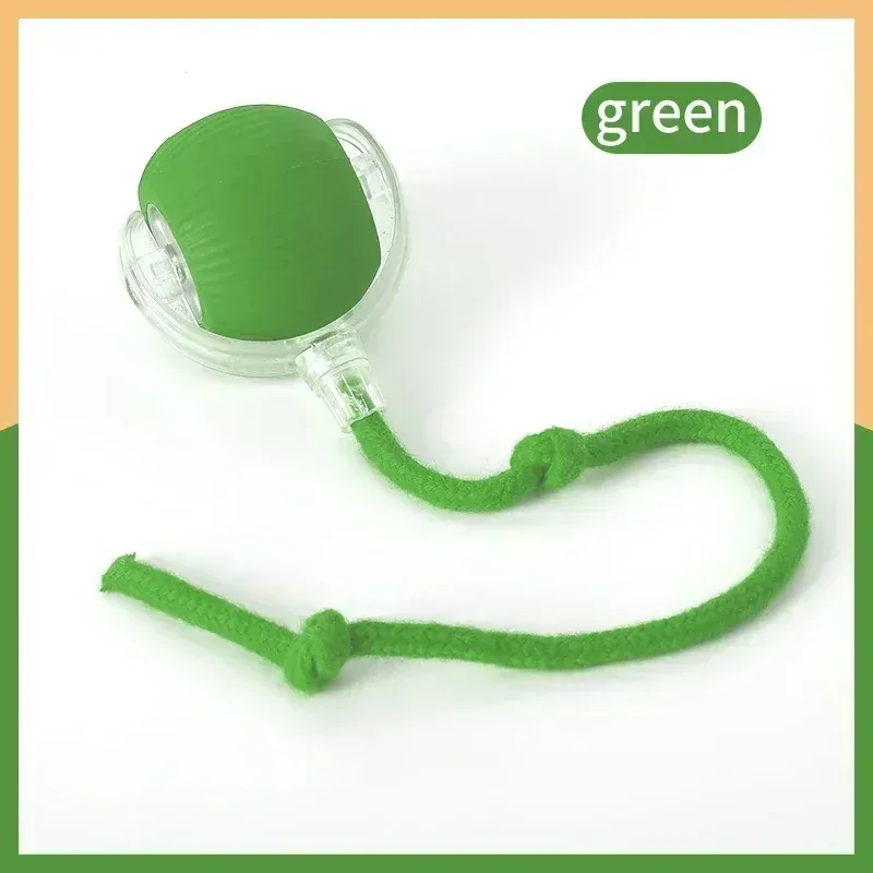 Cuerda verde con bola