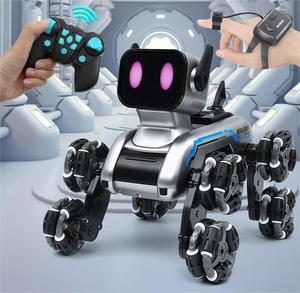 新款儿童智能遥控机狗玩具礼品八轮四轮驱动机械攀爬机器人 - Product Image 6