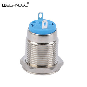 WELFNOBL 2-polige Klemmen Mini-Drucksc halter 12mm wasserdichter Momentan-Drucksc halter - Product Image 4