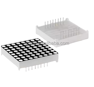 Fabrik preis 1088AS MCU LED-Anzeige Steuer modul Dot-Matrix 8x8 3mm 1088 LED Dot Matrix Display Licht anzeige Rot