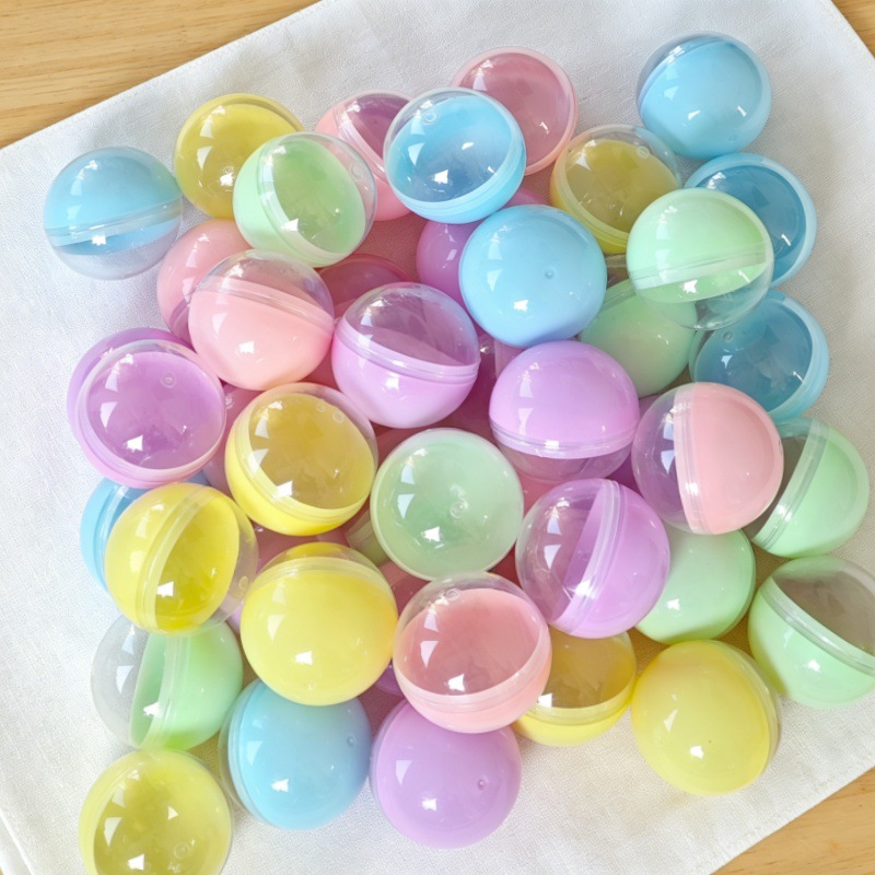 Boule colorée demi-teinte, coque creuse, 4,5 cm