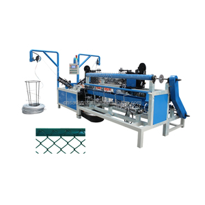Intelligent Single <strong>Wire</strong> <strong>Automatic</strong> Chain Link Fence <strong>Net</strong> Mesh Making <strong>Machine</strong> - Product Image 2