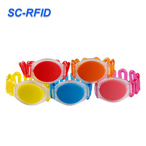 SC-RFID Cá nhân hoá thiết kế miễn phí tổ chức sự kiện thể thao phòng tập thể dục ABS RFID dây đeo cổ tay 125Khz 13.56MHz Vòng đeo tay với Văn Bản Logo - Product Image 3