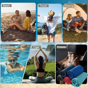Çabuk kuru ter seyahat spor özel Logo mikrofiber havlu spor havlu