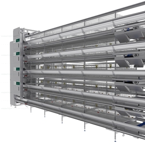 Gia cầm Thiết bị nông nghiệp h loại tự động gà Lồng trứng lớp lồng với trứng Bộ sưu tập phân hệ thống loại bỏ - Product Image 4